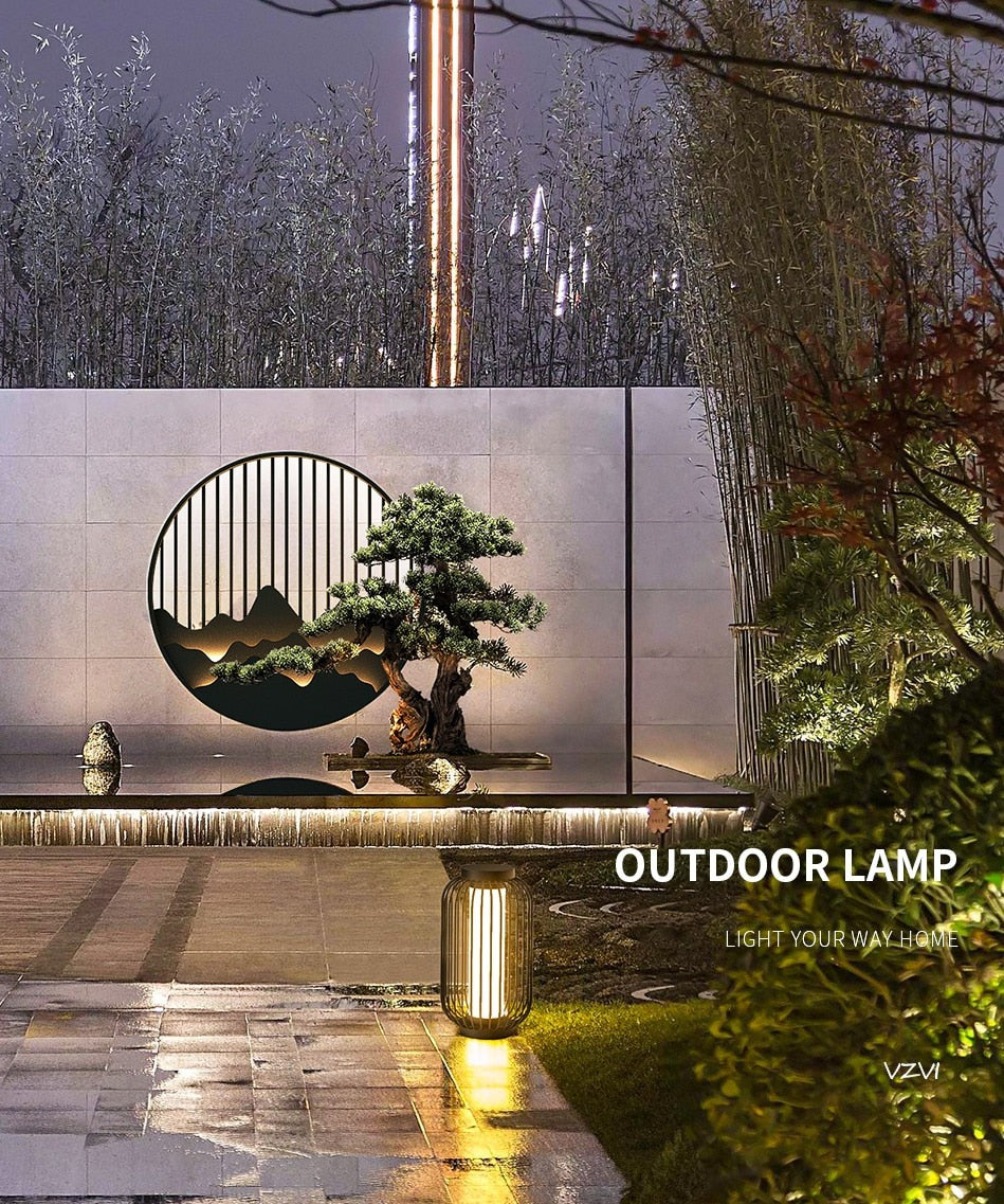 Vz Mountain Rounded Waterproof Wall Lamp
