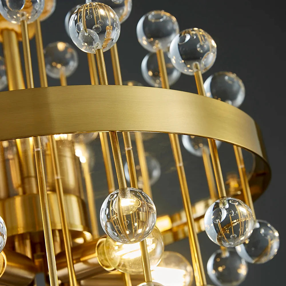 Ylk Vireak Luxury Colorful Chandelier