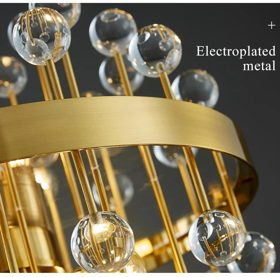 Ylk Vireak Luxury Colorful Chandelier