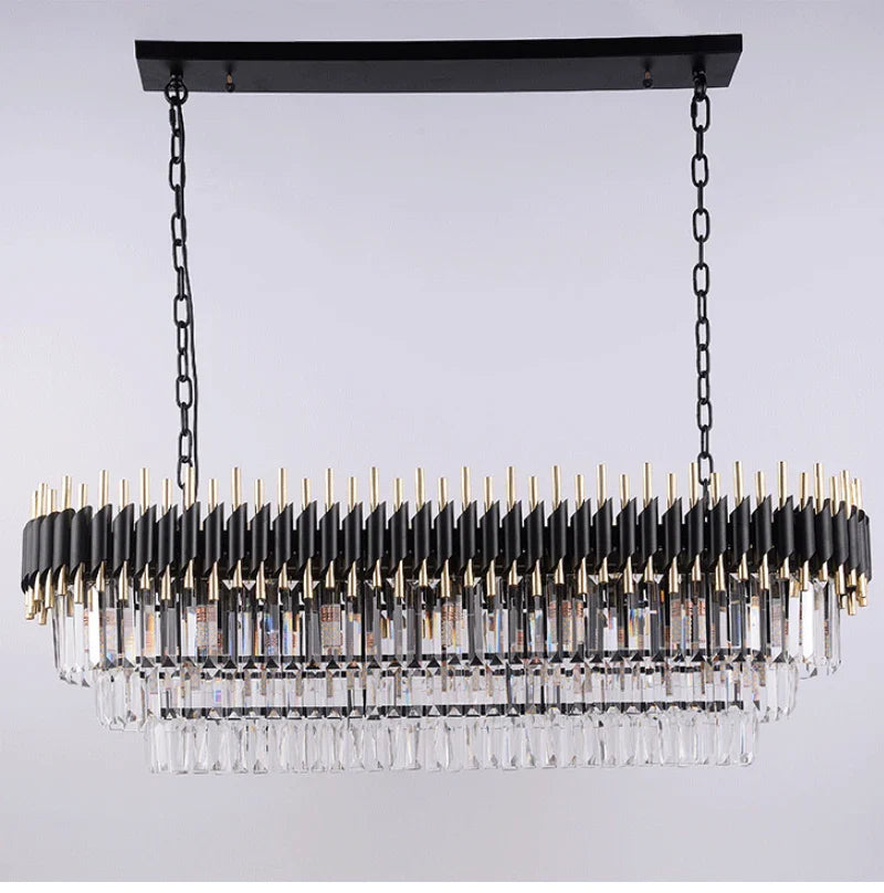 YLK Oval luxury modern crystal chandelier