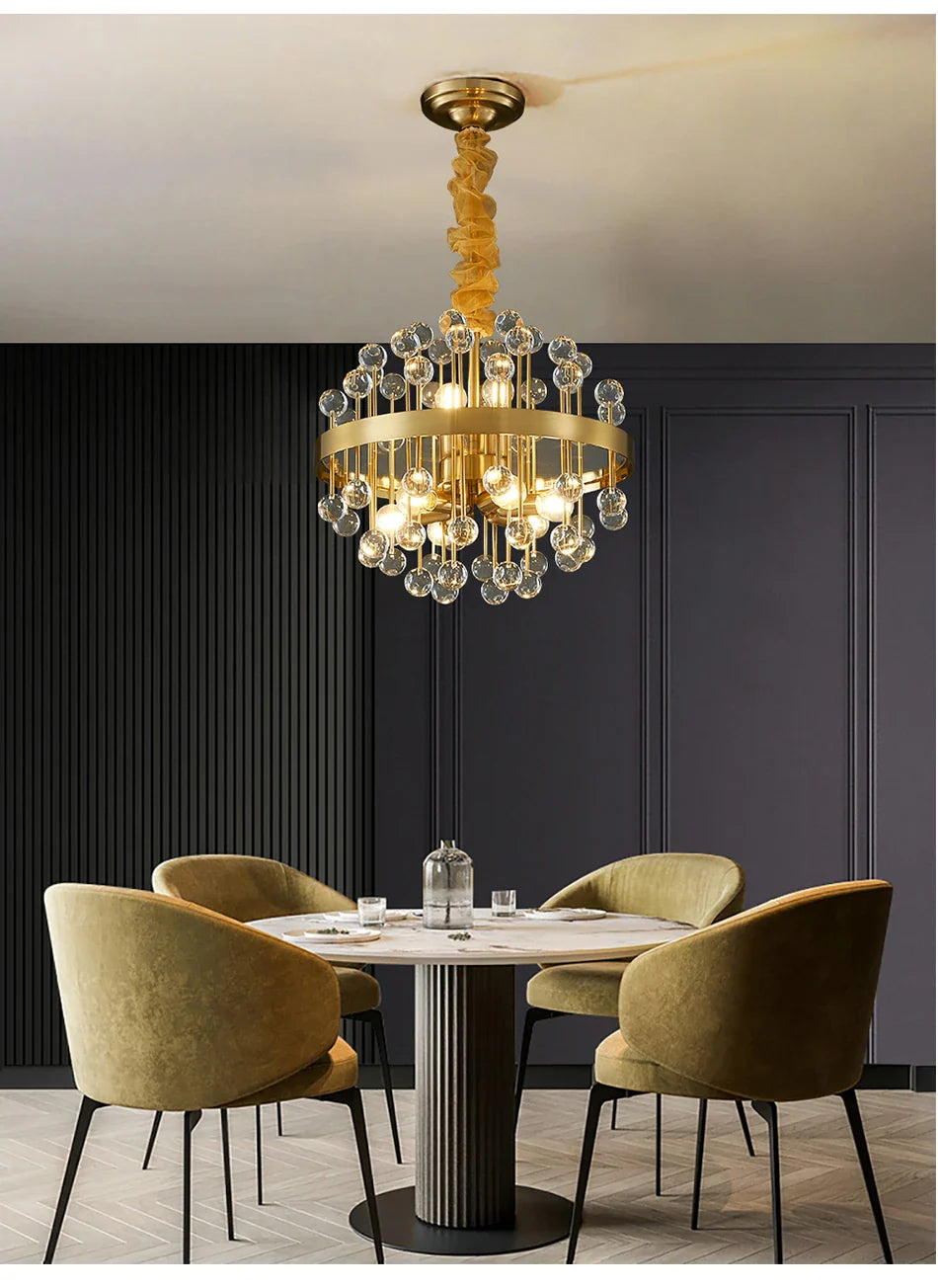 Ylk Vireak Luxury Colorful Chandelier