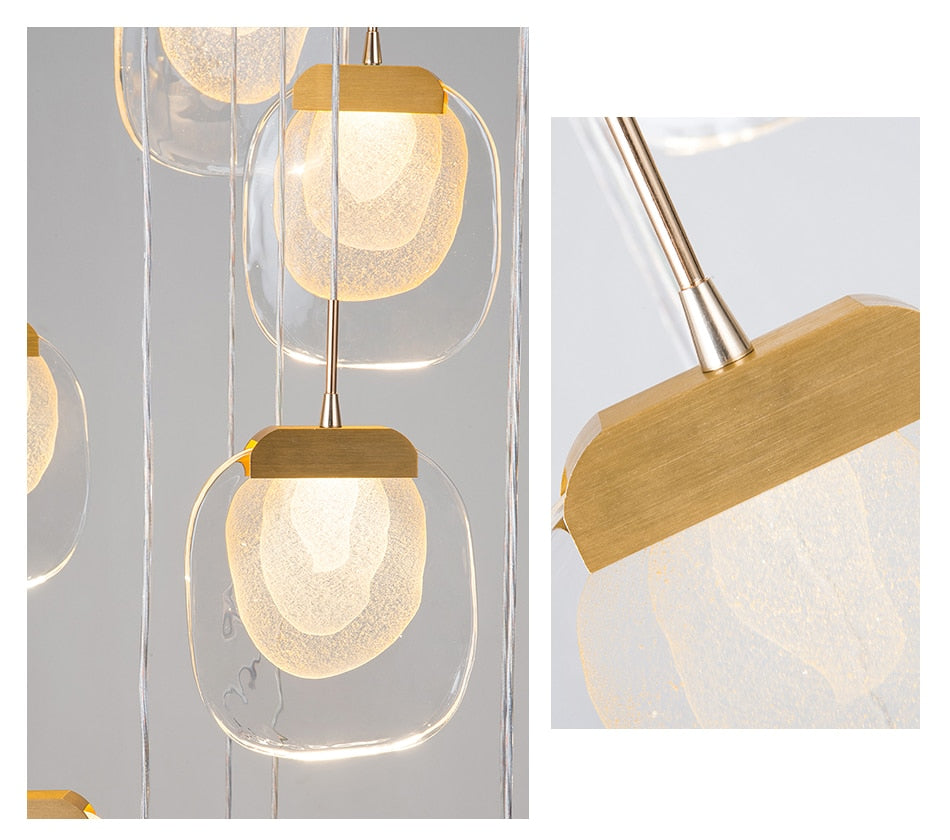 Ylk Keo Modern Crystal Chandelier