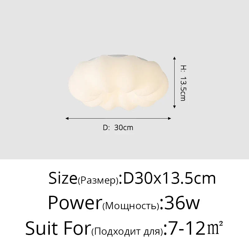 Qiyi Modern Cloud Ceiling Lamp