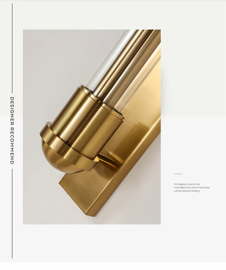 Modern American Style Golden Wall Lamp