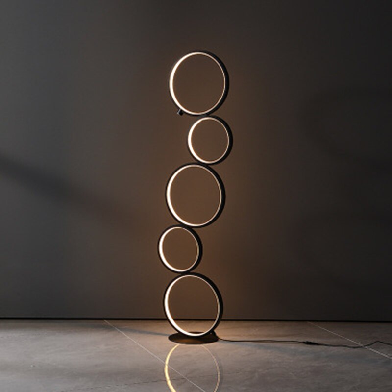 Nordic Ring Design Floor Lamp