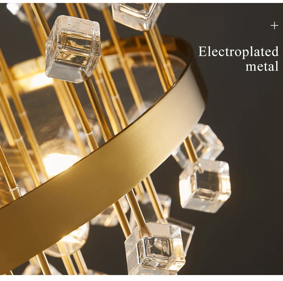 Ylk Vireak Luxury Colorful Chandelier
