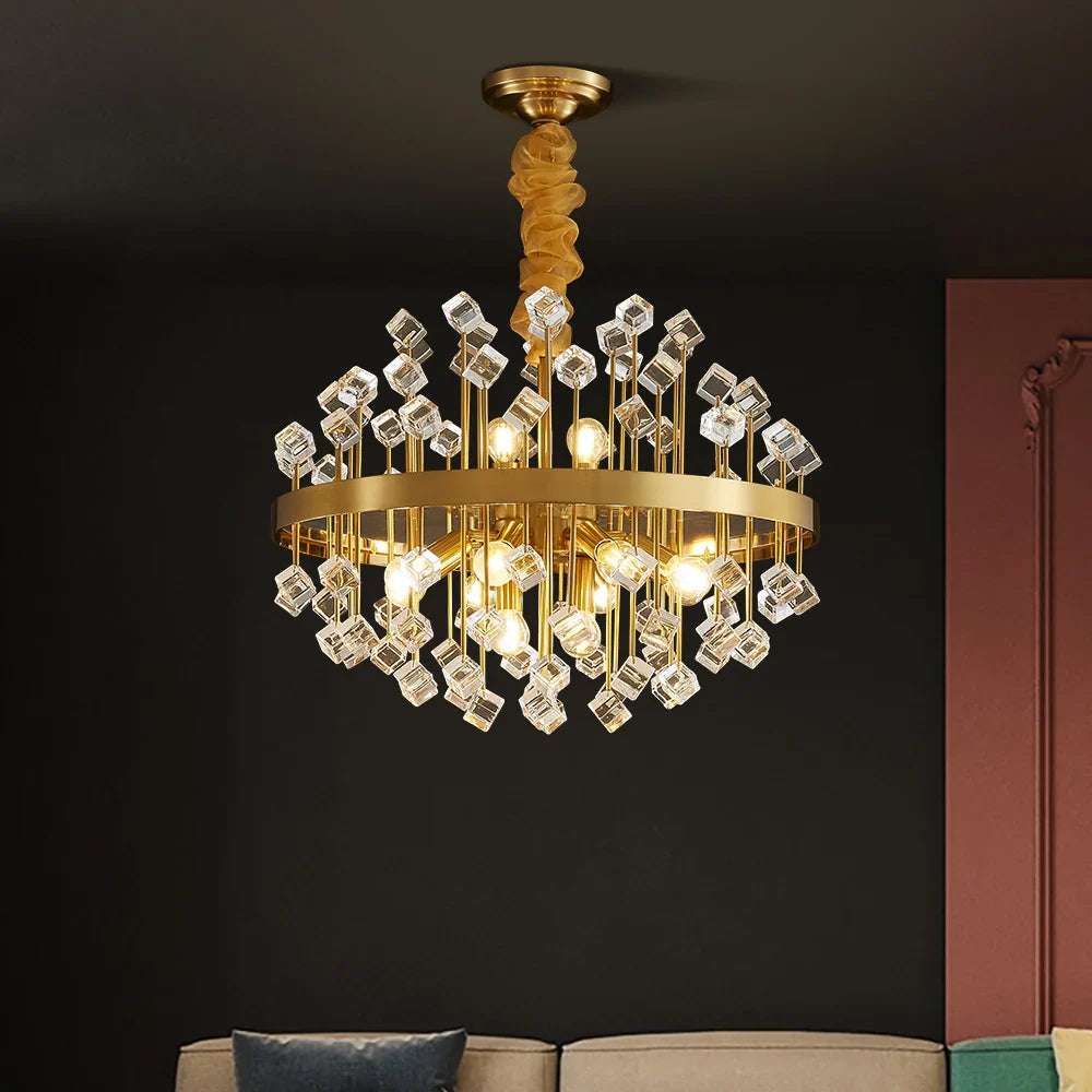 Ylk Vireak Luxury Colorful Chandelier