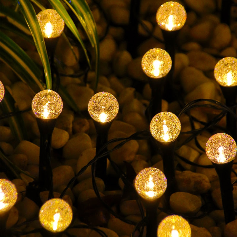 Ym Young LED Solar Bubble Light