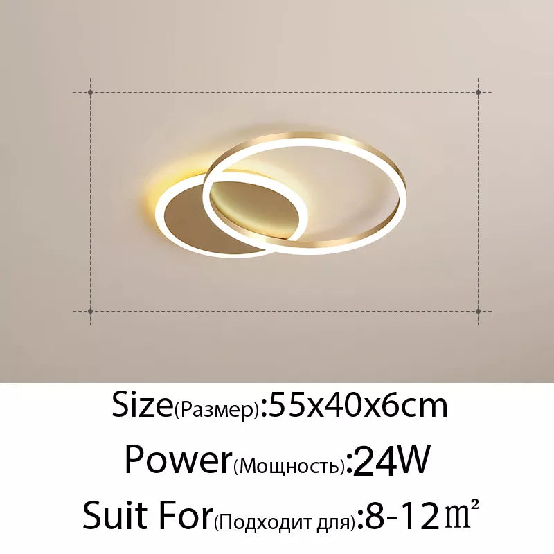 Qiyi Round Design LED Chandelier