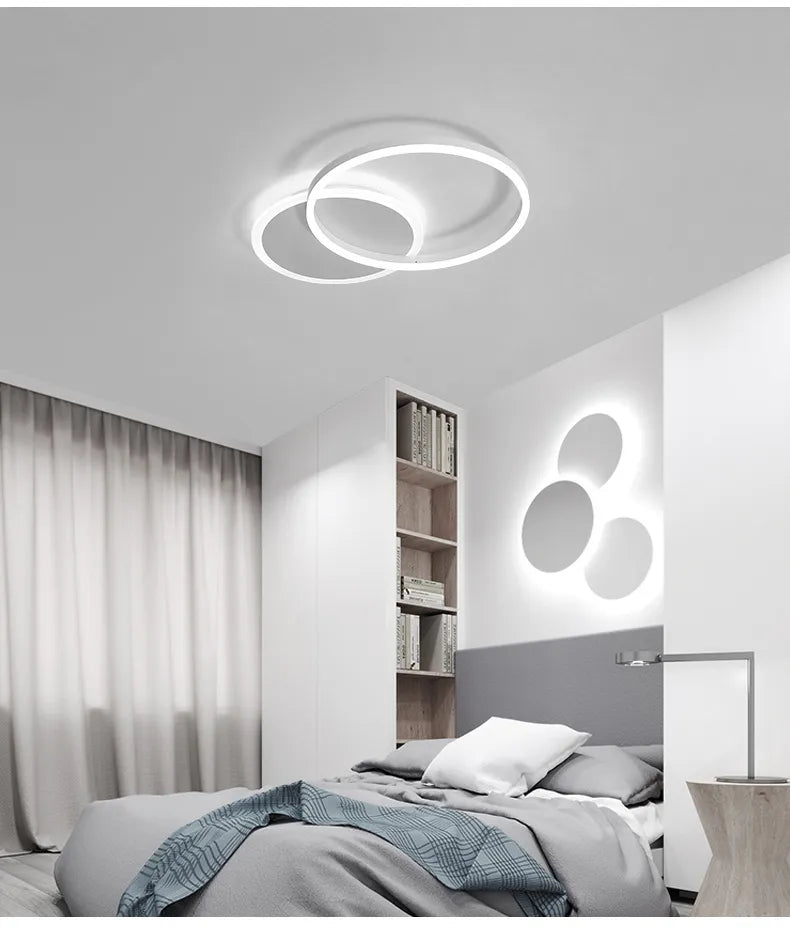 Qiyi Round Design LED Chandelier