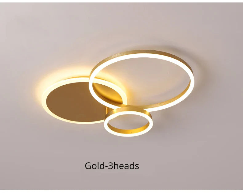 Qiyi Round Design LED Chandelier