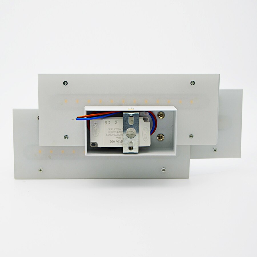 NS Modern Aluminum Square Lamps Bedroom Wall Light