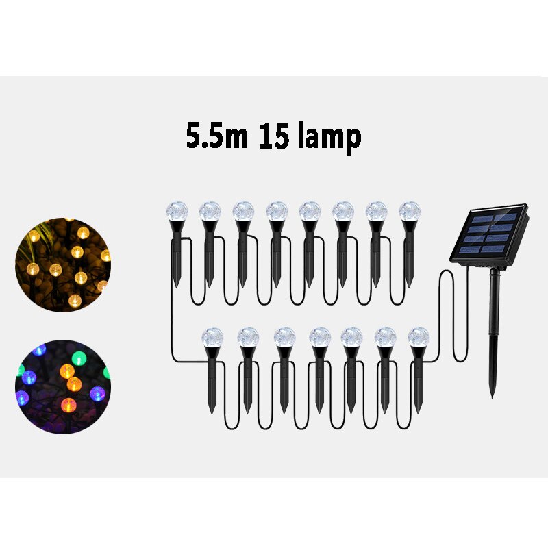 Ym Young LED Solar Bubble Light