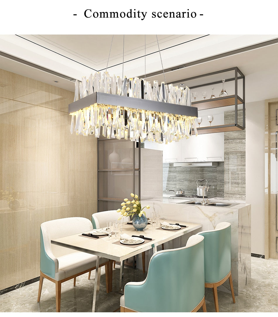 Ylk Modern Crystal Chandelier Decor