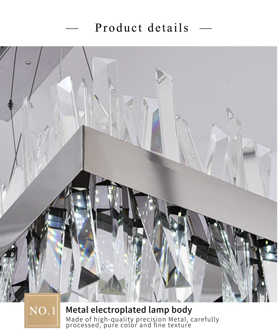 Ylk Modern Crystal Chandelier Decor