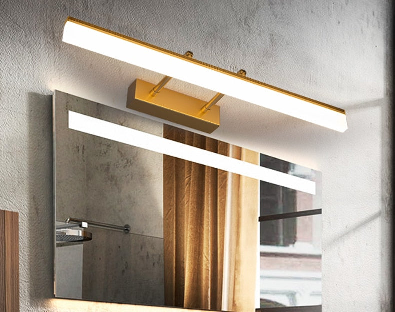 180° Aluminum Bathroom Wall Lamp
