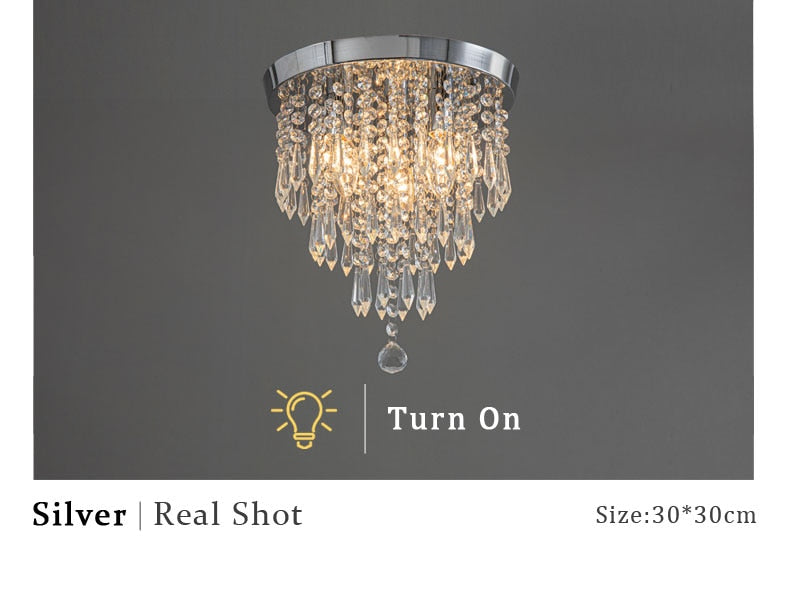 Wcus Golden Ceiling Light Fixture