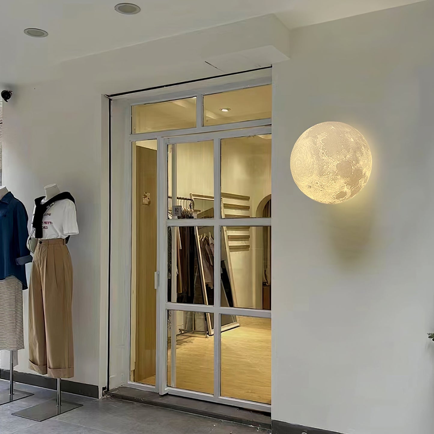3D Moon Wall Lamp