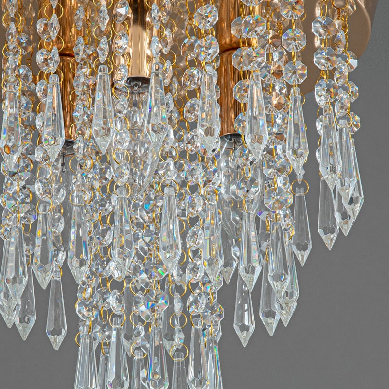 Wcus Golden Ceiling Light Fixture