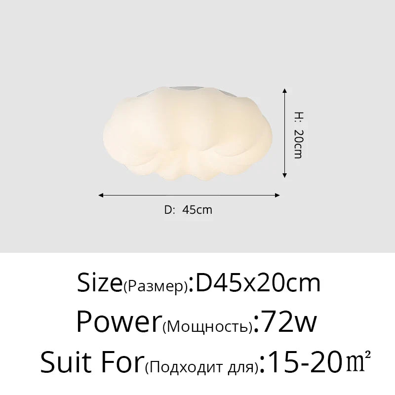 Qiyi Modern Cloud Ceiling Lamp