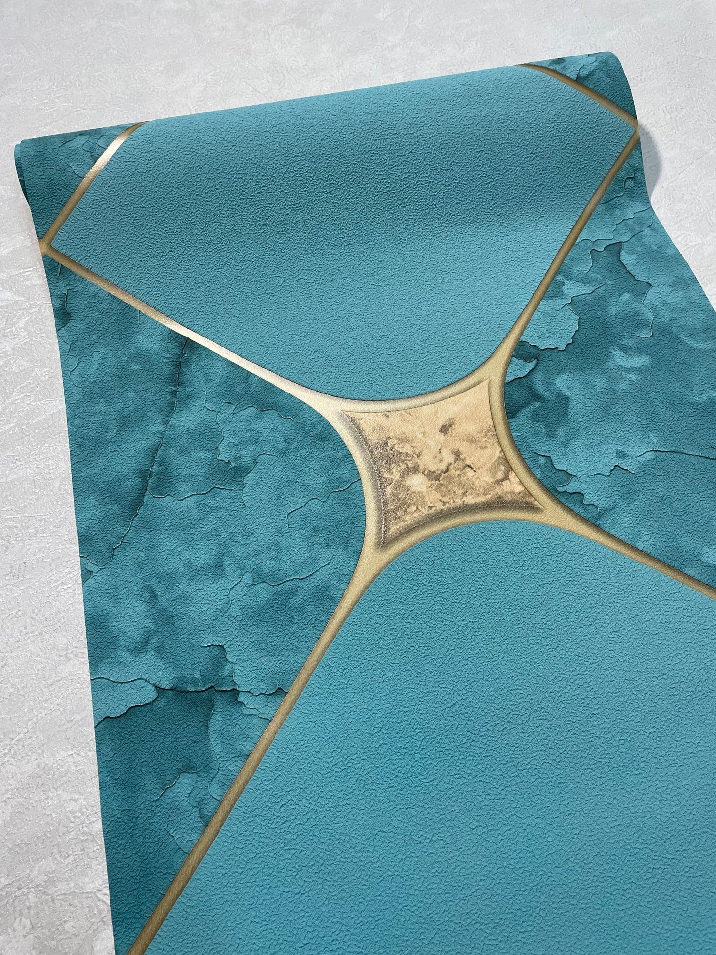 Royal Styled Suede Wall Wallpaper