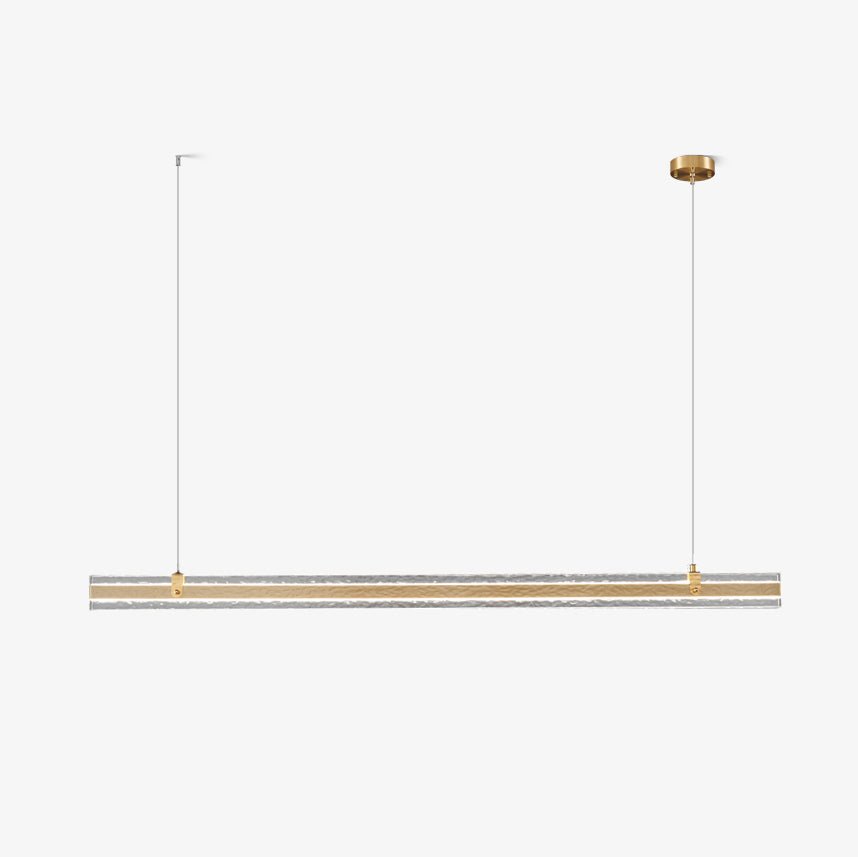 Linear Ribbon Island Pendant Light