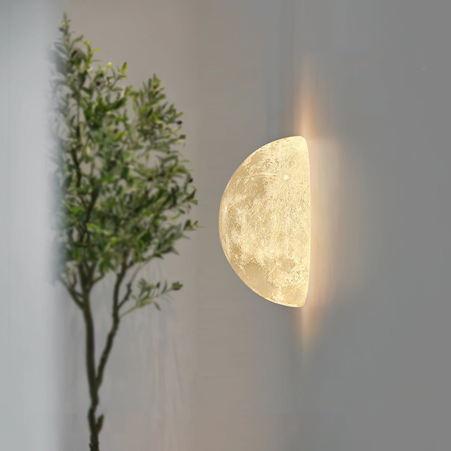 3D Moon Wall Lamp