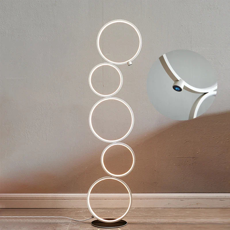 Nordic Ring Design Floor Lamp