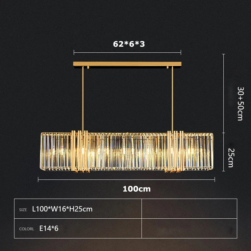 Lustre Dimmable LED Chandelier