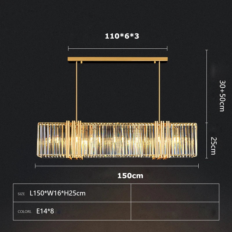 Lustre Dimmable LED Chandelier