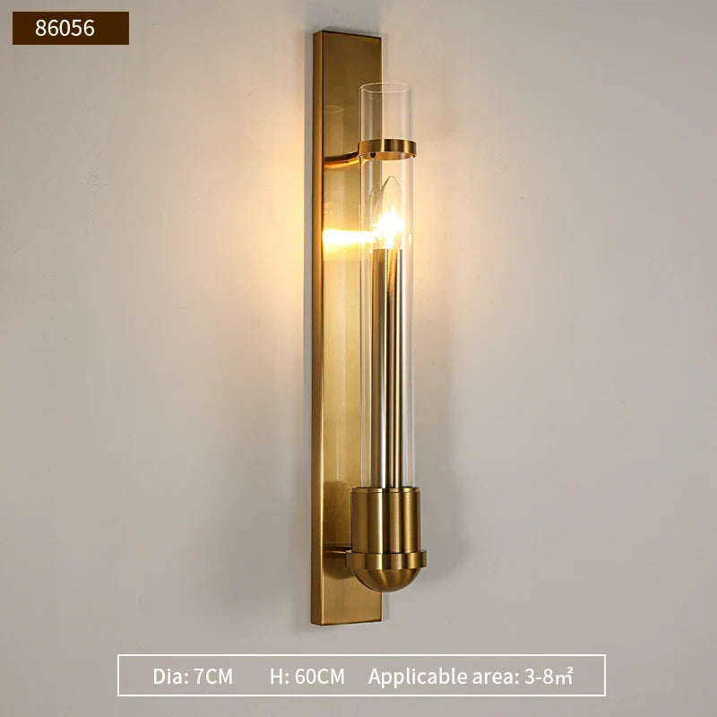 Modern American Style Golden Wall Lamp