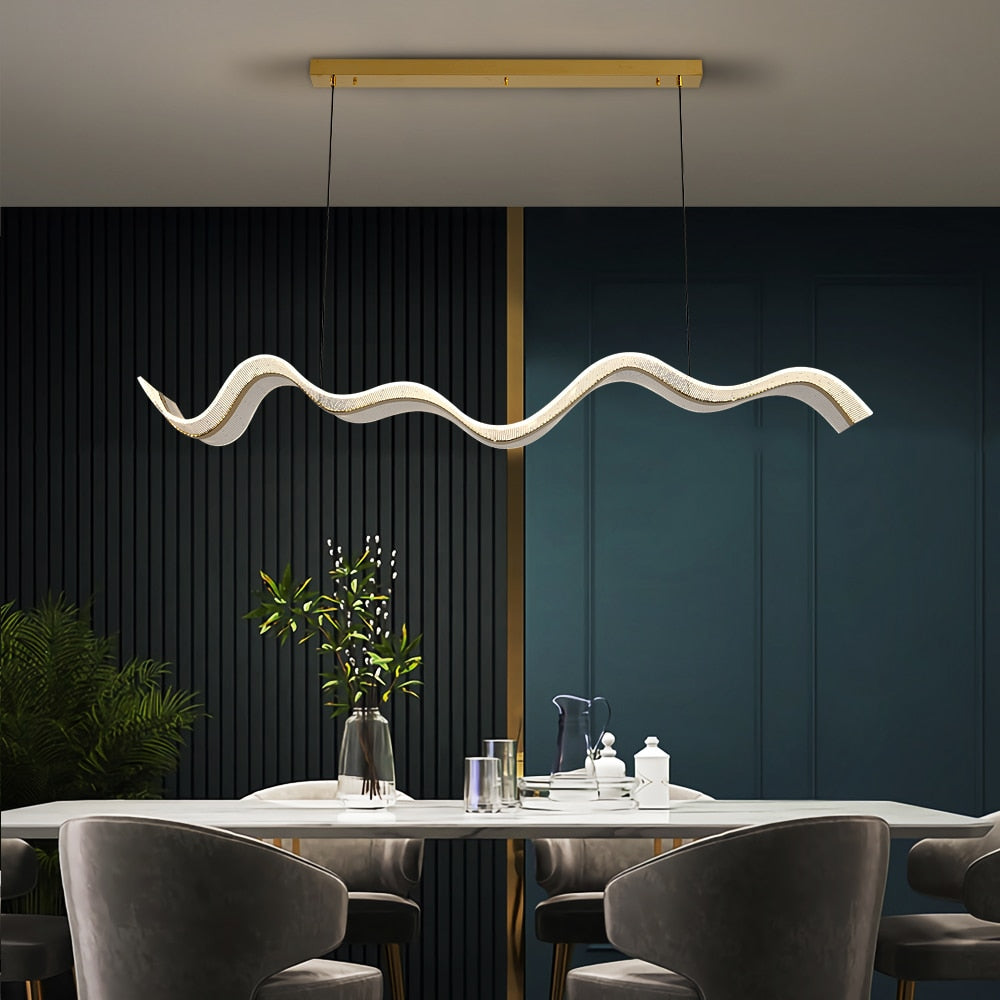 Ylk Linvee Modern Wave Pendant Light