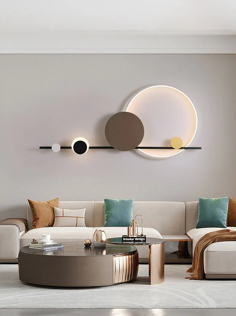 Cerative LED Wall Lights Hotel Lobby Living Room Bedroom Wall Lamps