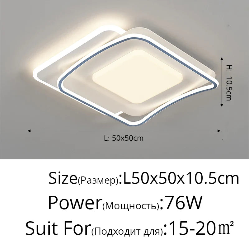 Qiyi Sutash Modern Acrylic Ceiling Lamp