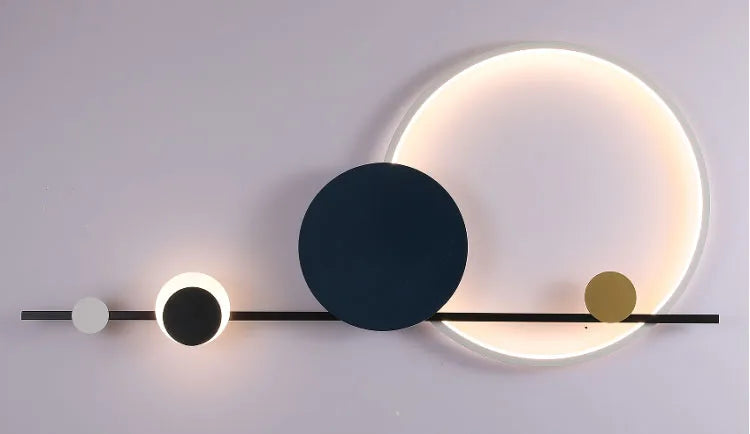 Cerative LED Wall Lights Hotel Lobby Living Room Bedroom Wall Lamps