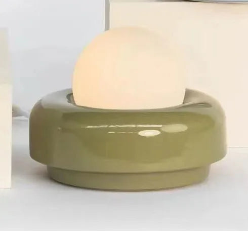 New Glass Ball Ceramic Table Lamp