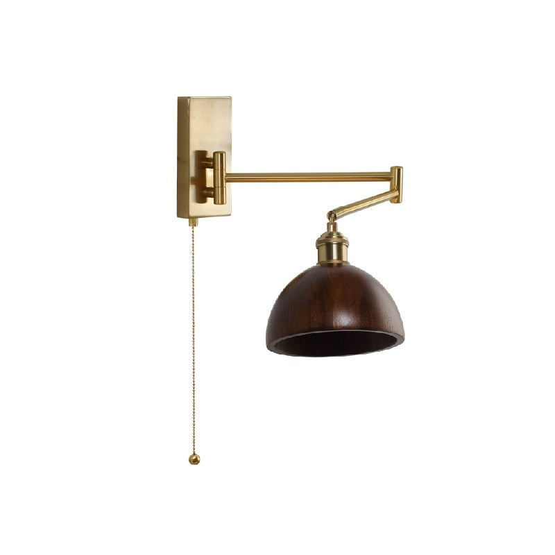 IW Noon Black Wooden -  Left Right Rotate LED Wall