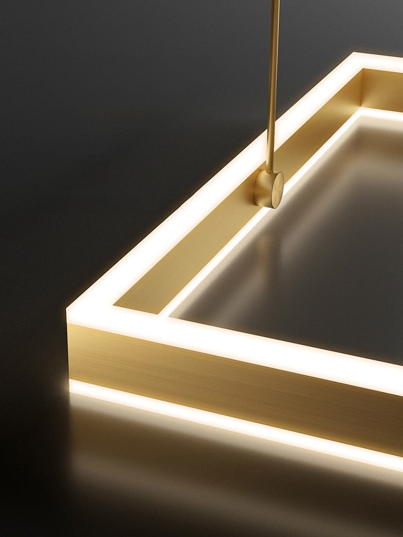 Ylk Kare Modern LED Chandelier