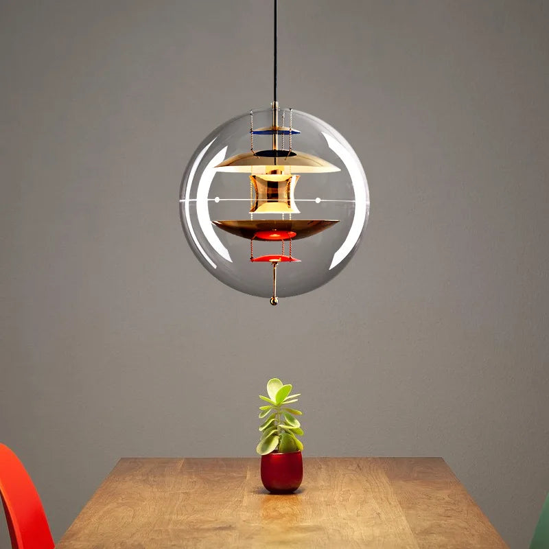 Denmark Nordic Designer Acrylic Planet Pendant Lights