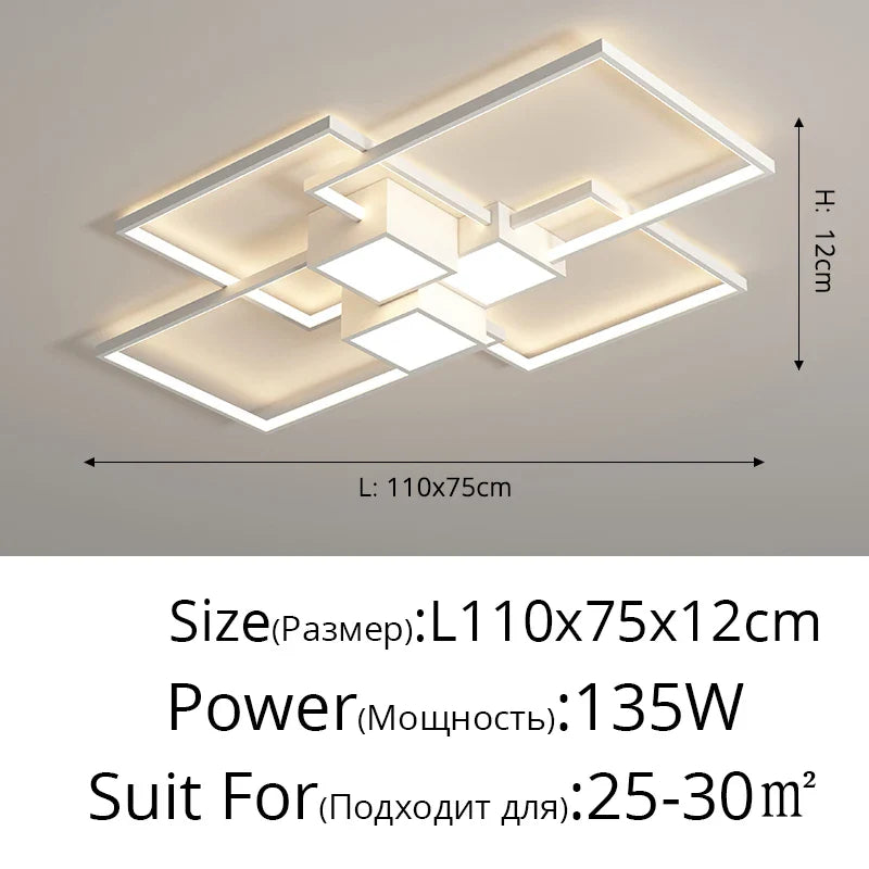 Qiyi Modern Ceiling Chandelier Lights