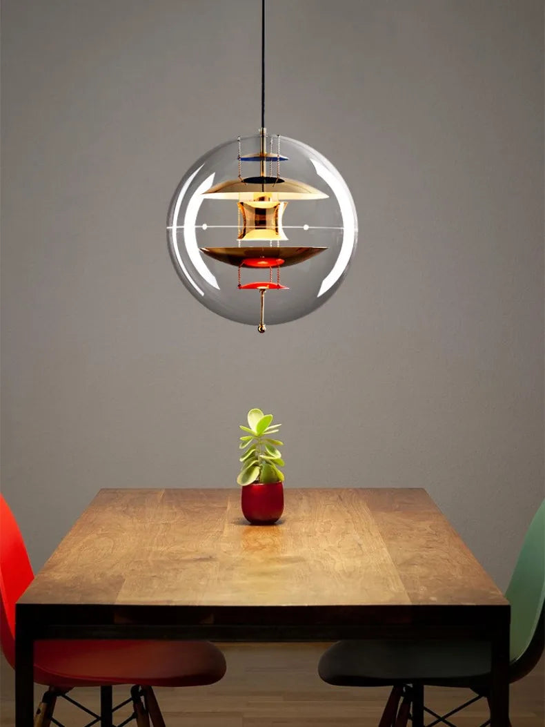 Denmark Nordic Designer Acrylic Planet Pendant Lights