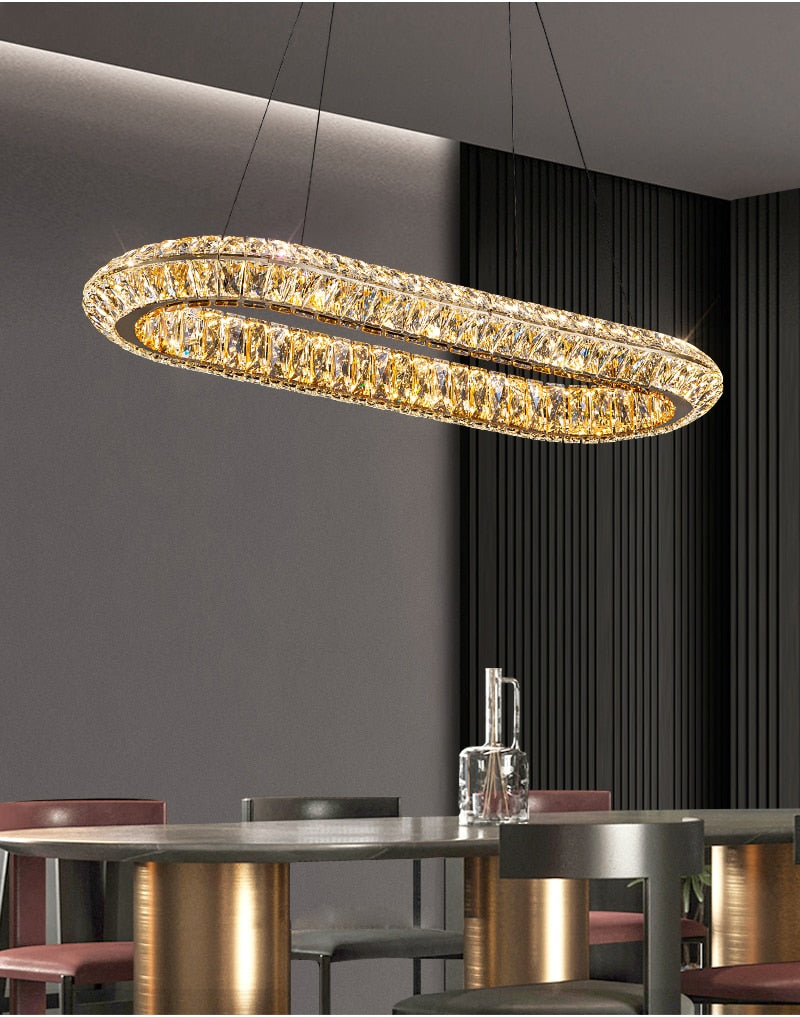 Ylk Gloome Modern Crystal Chandelier