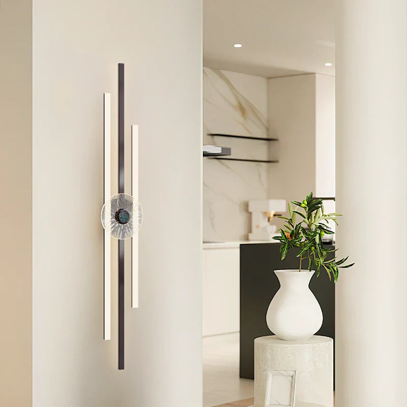Qiyi Modern Chrome Wall Lamps