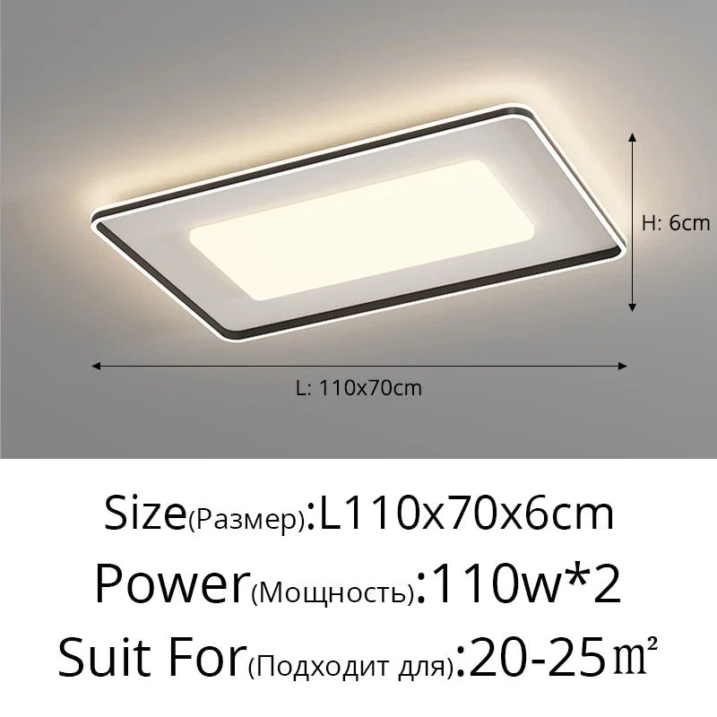 Qiyi Modern Up and Down Pendant Lights