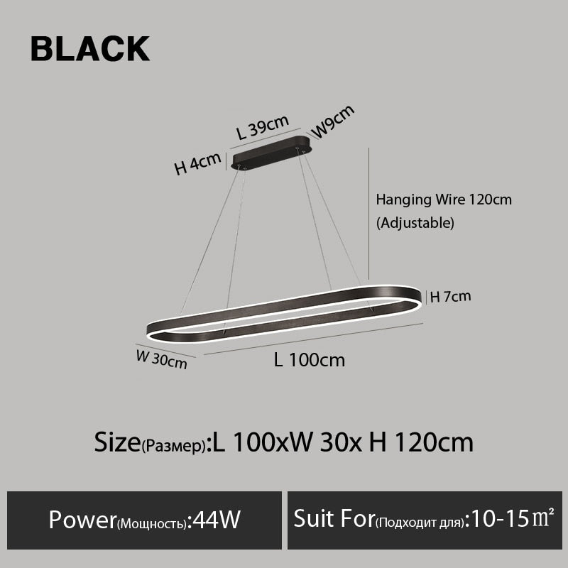 Voong Modern Ring Pendant Lamp