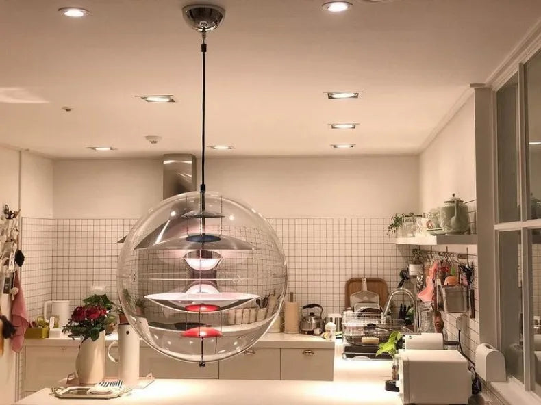 Denmark Nordic Designer Acrylic Planet Pendant Lights