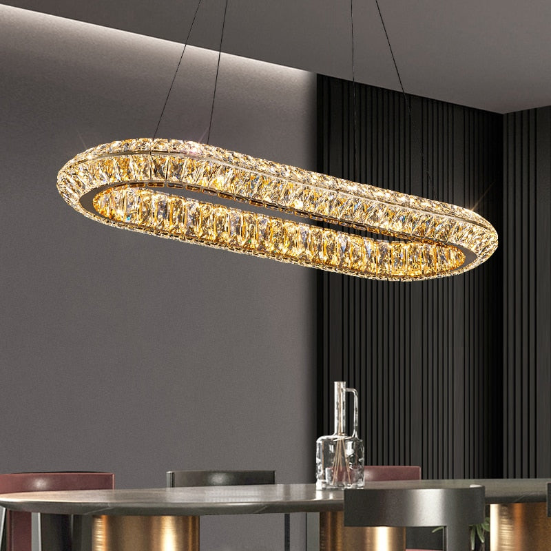Ylk Gloome Modern Crystal Chandelier