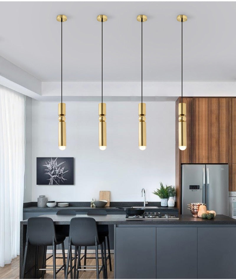 Ylk Ballade Modern Gold Pendant Light