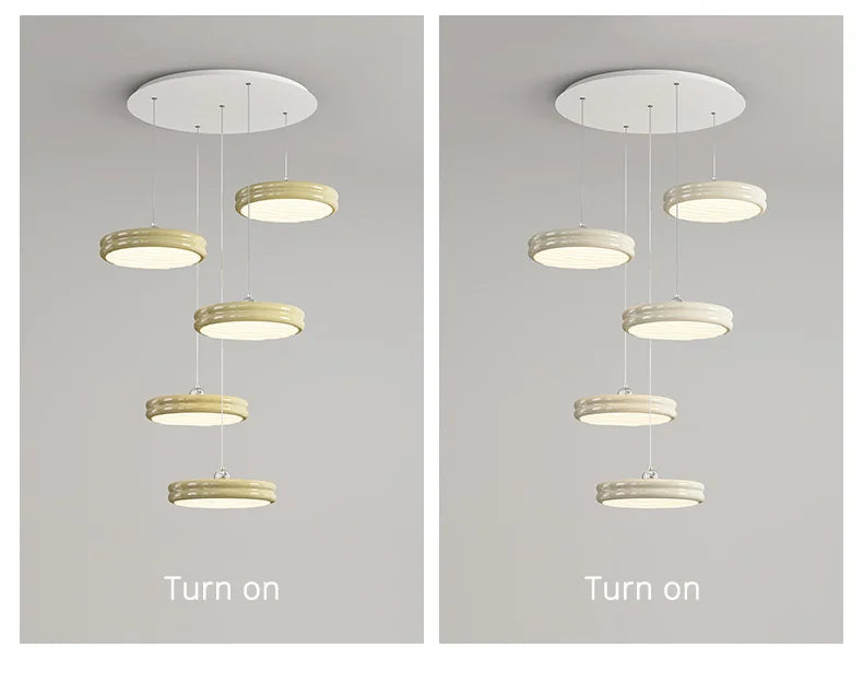 Qiyi Somdave Luxury Circular Pendant Light