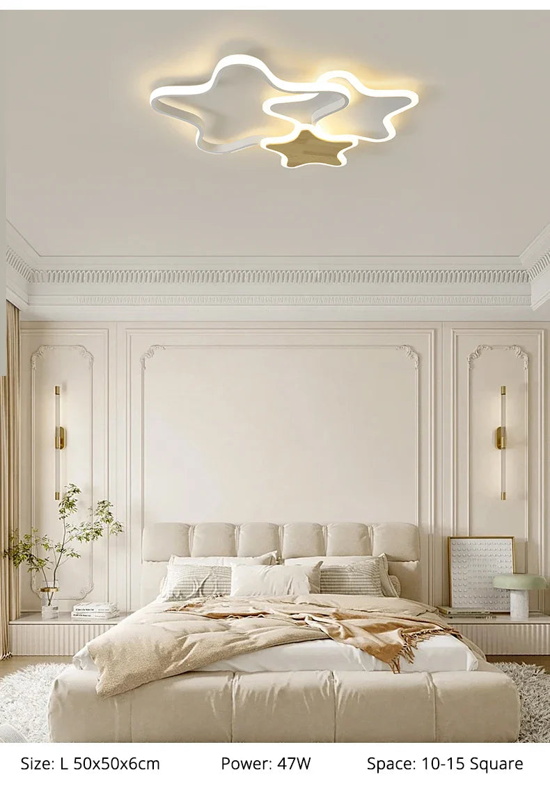 Qiyi Fluifust Modern LED Ceiling Fixture